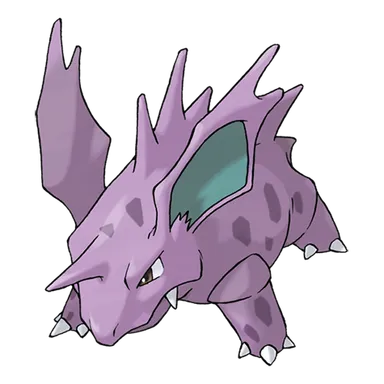 official artwork of nidorino